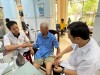 Đoàn khám lượng giá toàn diện và chỉ định các can thiệp về PHCN cho người khuyết tật tại trạm y tế xã Hoài Ân, tỉnh Gia Lai. (Ảnh Thu Hiền)