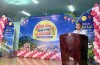 Anh Nguyễn Chí Hiếu, Phó Bí thư Đoàn thanh niên Cộng sản Hồ Chí Minh tỉnh Gia Lai đọc thư chúc mừng  Tết Trung thu của Tổng Bí thư, Chủ tịch nước Tô Lâm tại chương trình (Ảnh: Thu Phương)