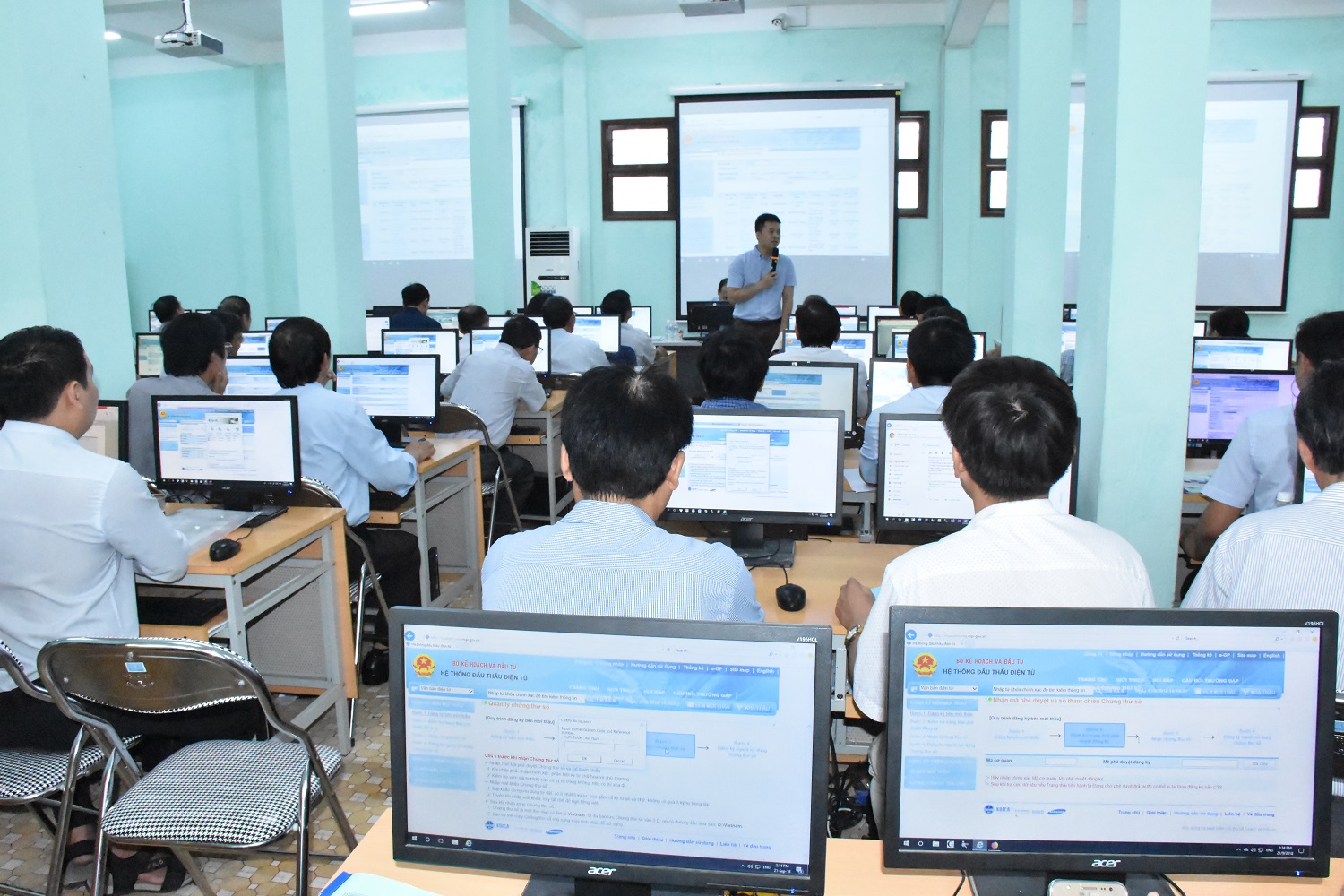 Quang cảnh khóa đào tạo
