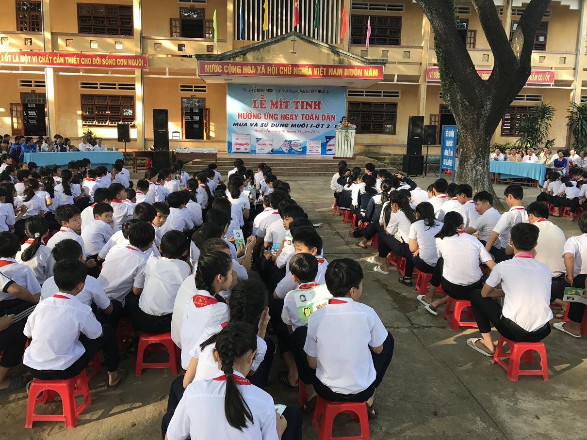 lanh dao TT PCSR phat dông