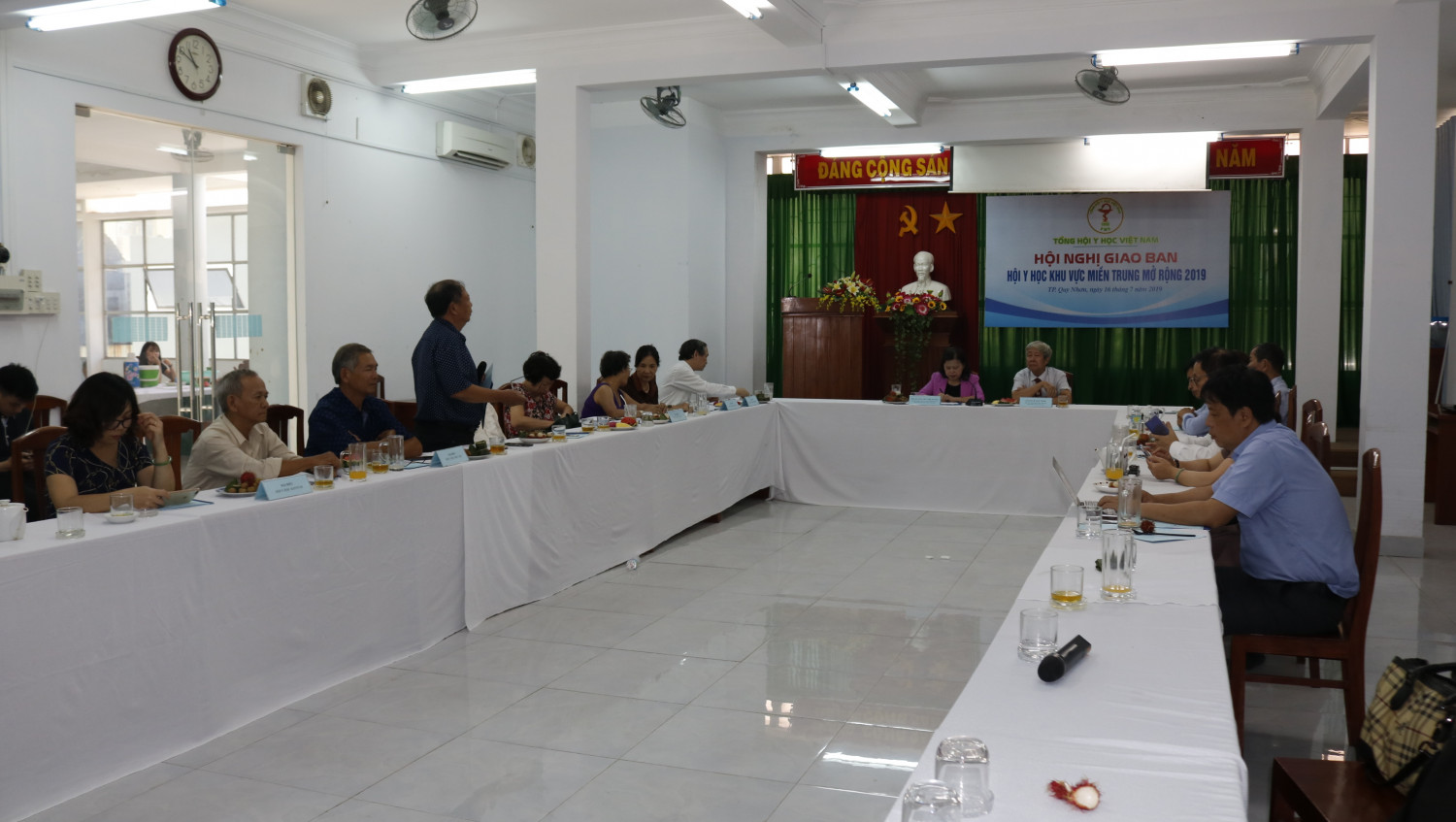 Phát biểu của đại biểu Hội Y học tỉnh Phú Yên.