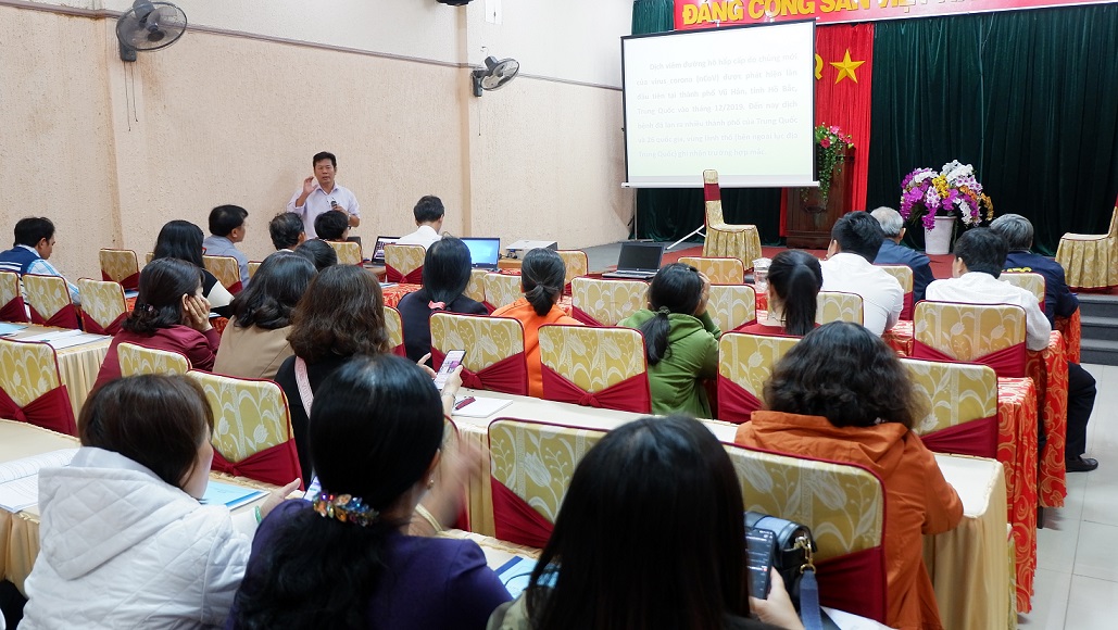 tập huấn về truyền thông nCov