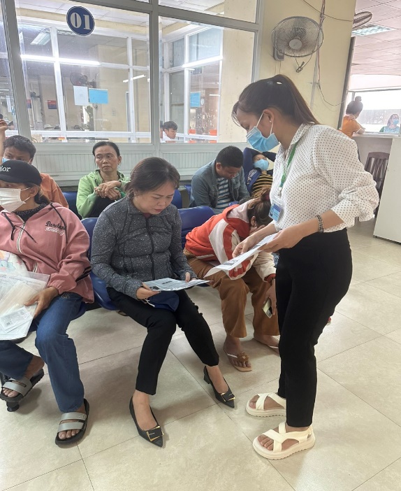 Hiệu quả triển khai đặt lịch hẹn khám bệnh của Bệnh viện đa khoa tỉnh Bình Định.