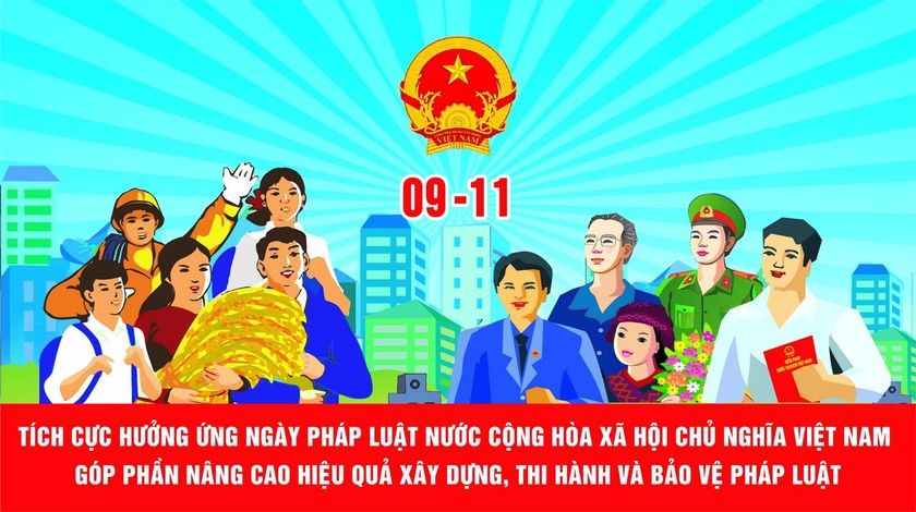 Hưởng ứng “Ngày Pháp luật nước Cộng hòa xã hội chủ nghĩa Việt Nam” năm 2023